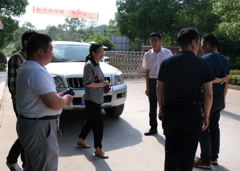 江西省民政厅社会事务处洪立琴处长莅临安义公益性公墓及南昌福泰陵园指导工作